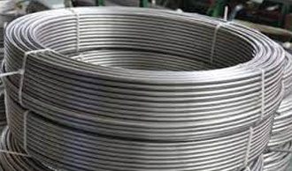1/2 coiled stainless steel tubing