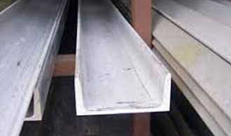 folded stainless steel channel